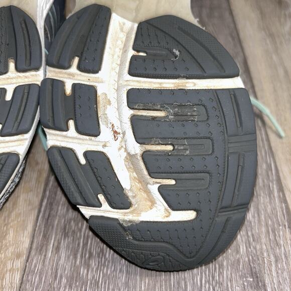 ASICS Gel Exalt 4 T7E5N Women's Size 6.5 Running Mid Gray Silver Glacier Shoes - Picture 13 of 14